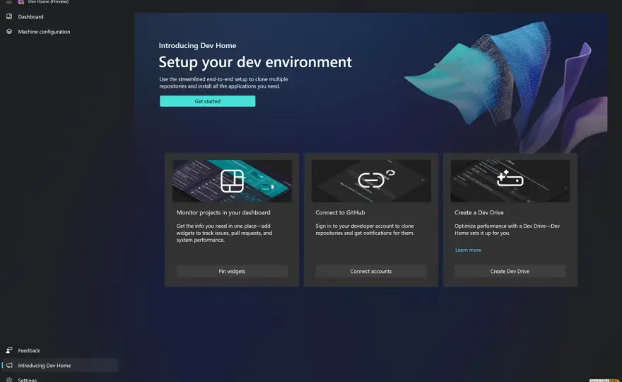 Dev Home w Windows - co oferowało i czego użyć zamiast niego?