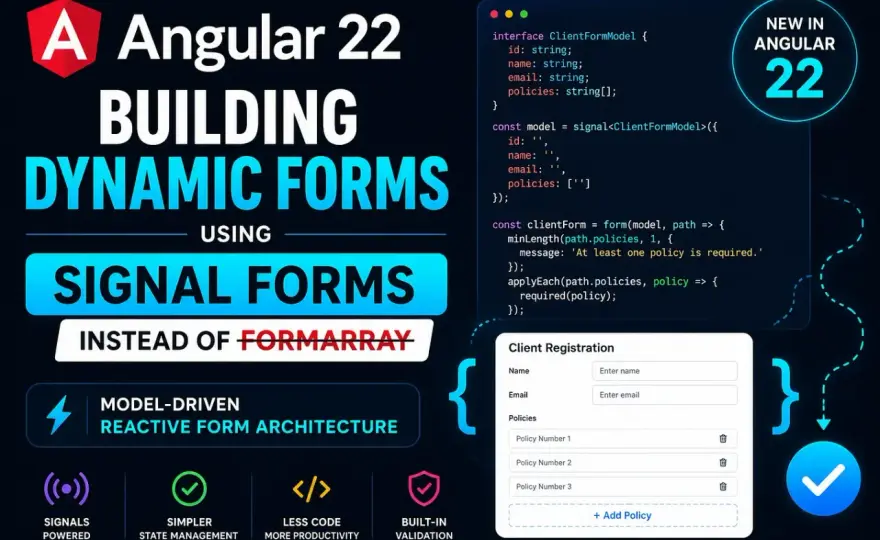 Angular FormArray bez chaosu - dynamiczne pola i walidacja