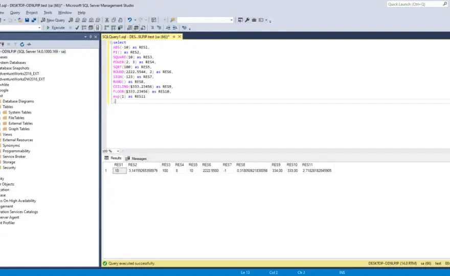 Funkcja SQL - skalarna, tabelaryczna czy procedura?