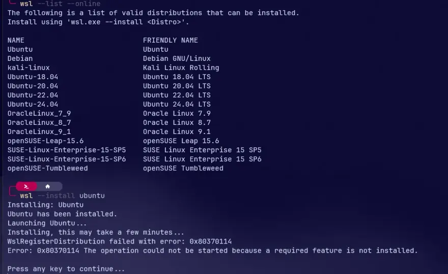 WSL 2 na Windows 11 - instalacja i rozwiązanie problemów