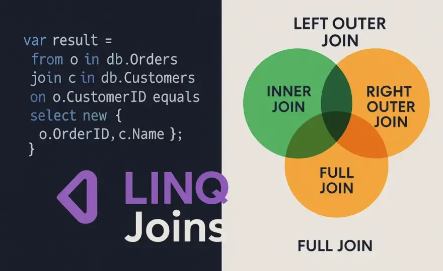 Join w LINQ w C# - składnia, GroupJoin i LeftJoin