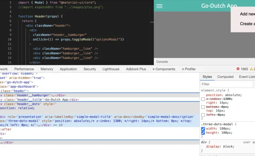 MUI Modal w React - kiedy wybrać Modal, a kiedy Dialog?